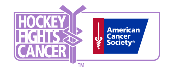 Hockey Fights Cancer Assist with NHL and ACS logo