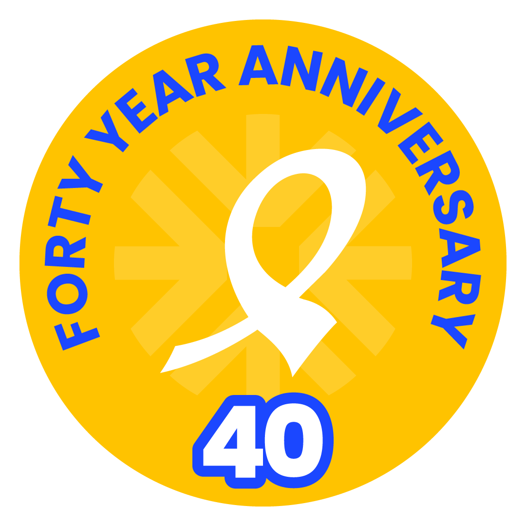 40 Year Anniversary Badge