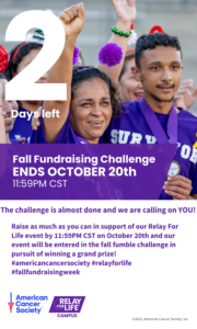 RFL Campus Fall Fundraising Week Instagram Story