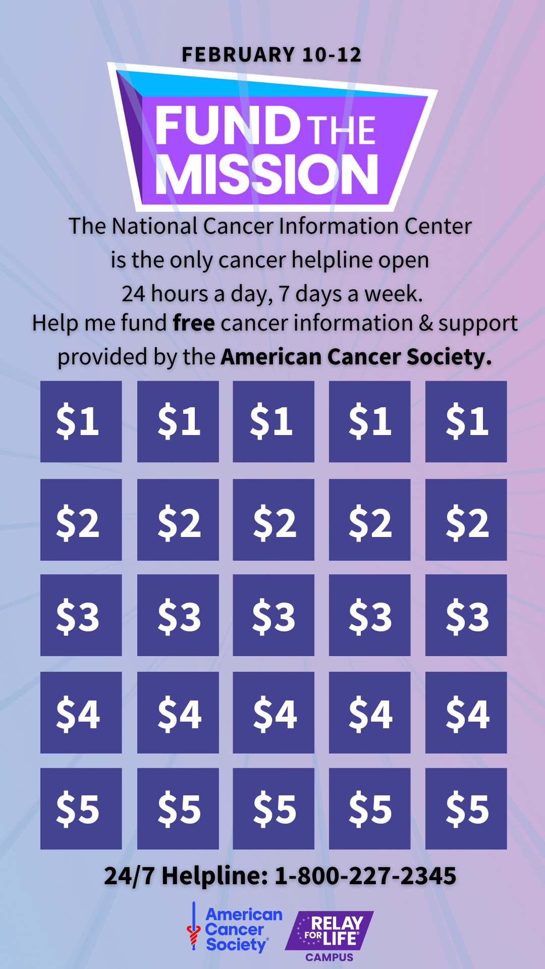 Campus RFL FTM Bingo Board 3