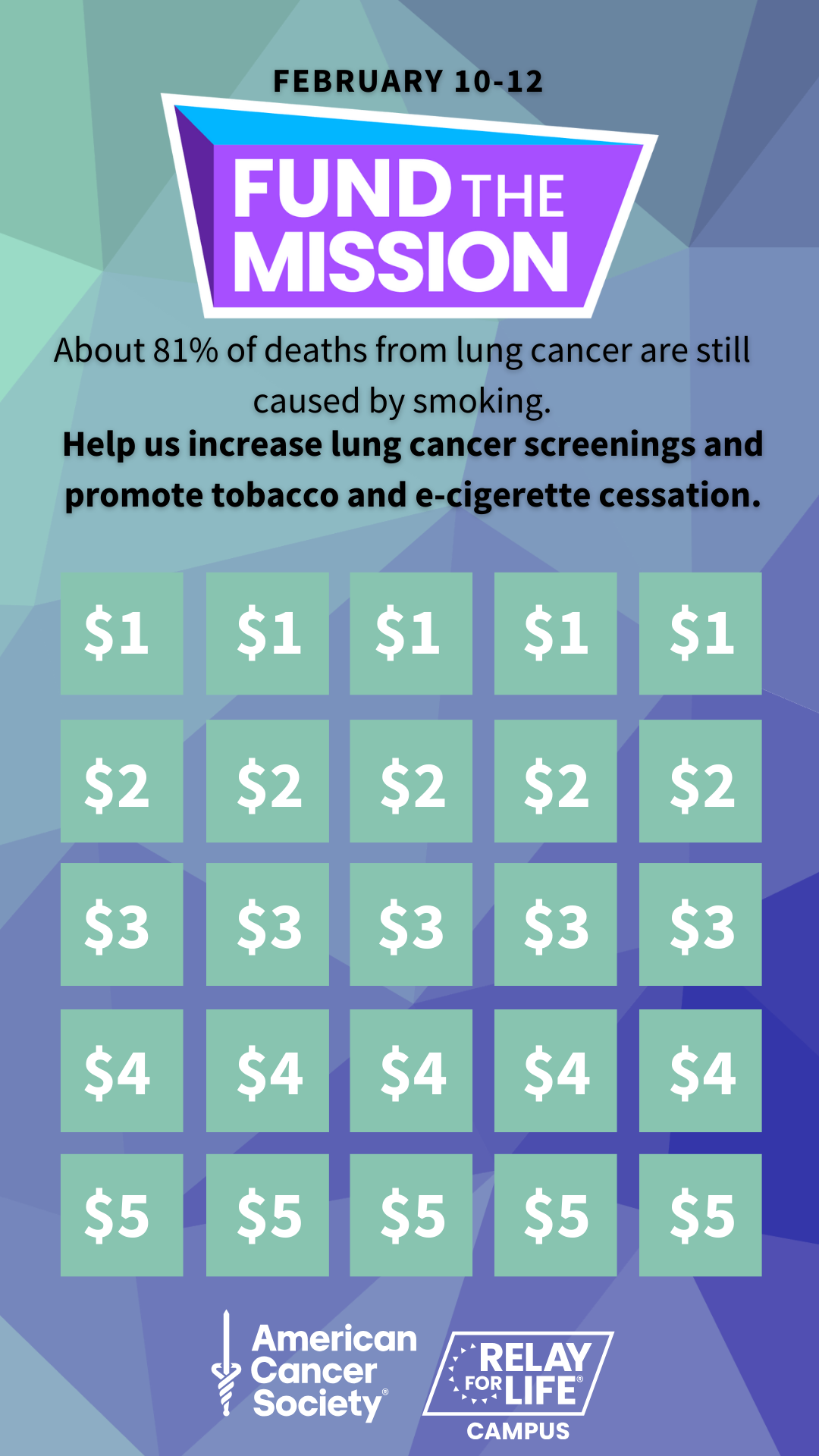 Campus RFL FTM Bingo Board 4