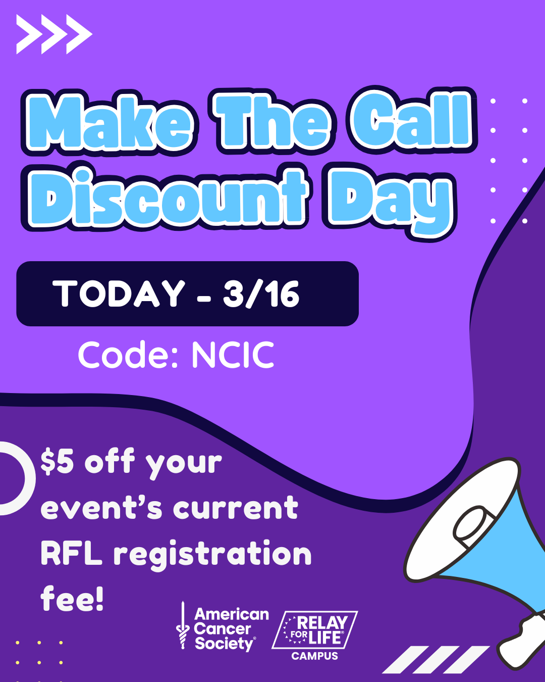March 16th - Today is the Day!