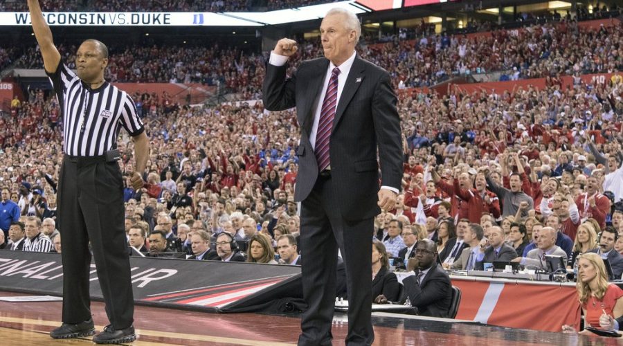 University+of+Wisconsin+Bo+Ryan+1 Official and University of Wisconsin coach Bo Ryan